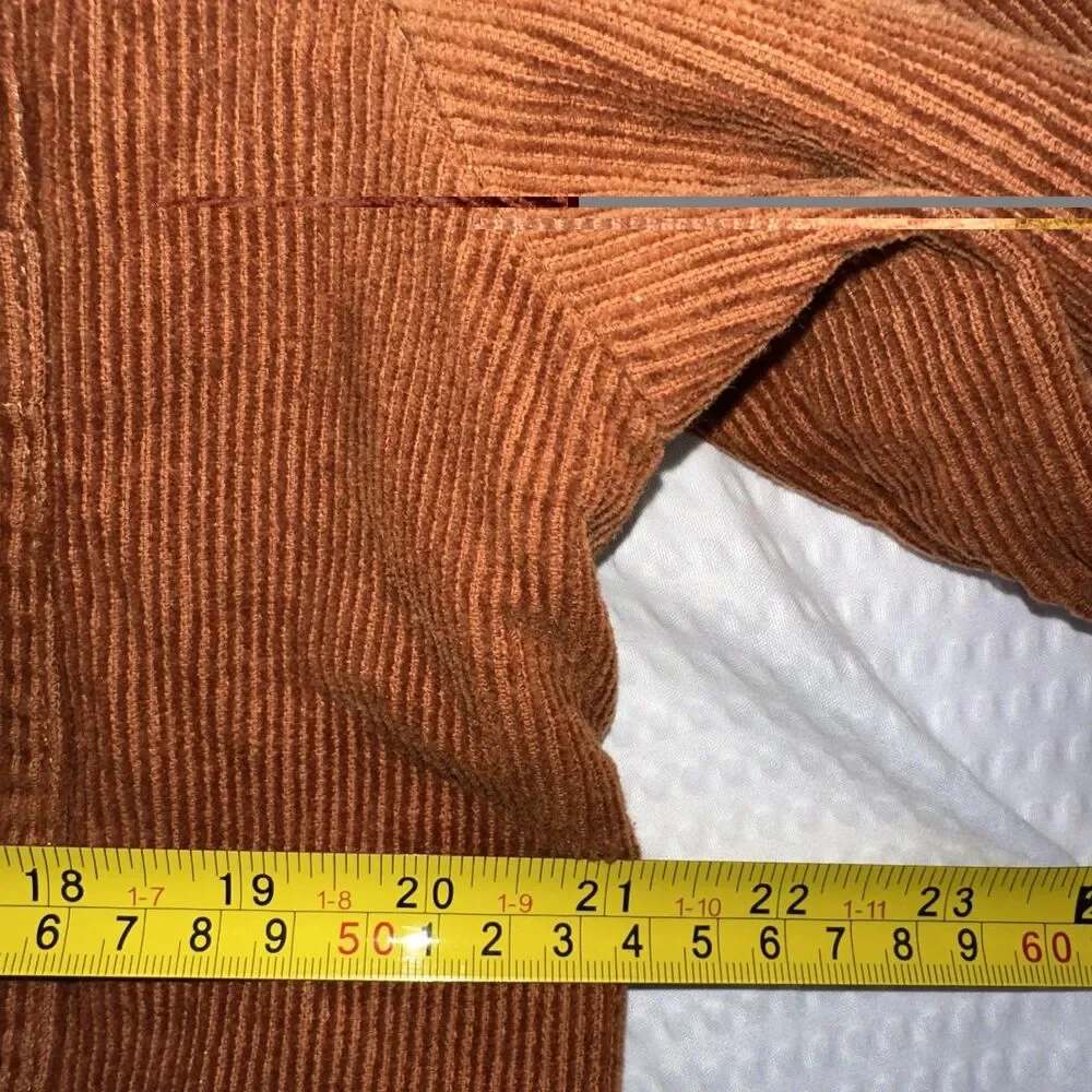Nixon Watches Men's Brown Long Sleeve Button Up Hooded Marred Black Jacket (L)